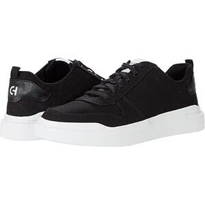 Cole Haan GrandPro Rally Canvas Court Sneaker - Black/White - Women's 9 - NEW